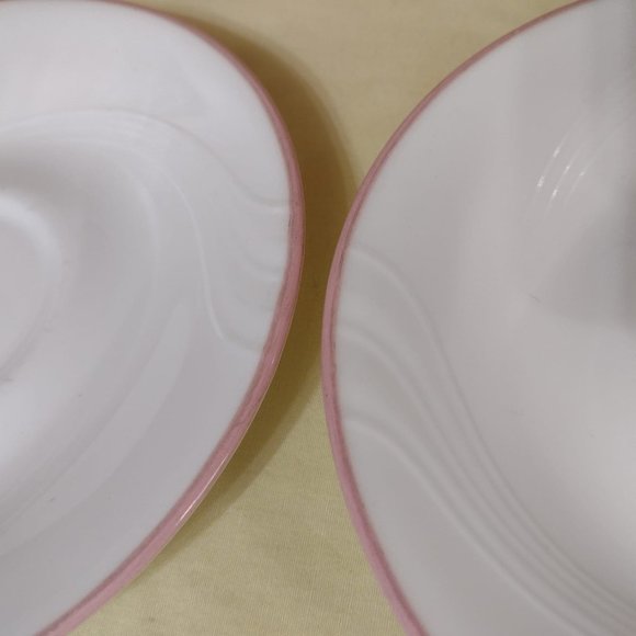 14 pcs Vintage Corelle / Corning Cups & Saucers Pastel Ballet Pattern - Picture 9 of 13